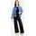 Jeansjacke mit aufgesetzten Taschen in middle Blue melange Gr 44