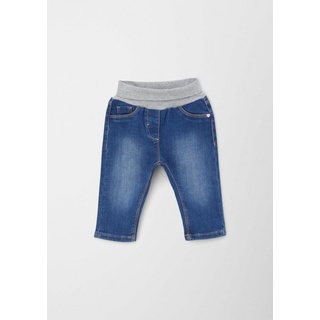 s.Oliver 5-Pocket-Jeans Jeans / Regular Fit / High Rise / Straight Leg blau