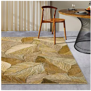 Villeroy & Boch Eugene Outdoor-Teppich 120 x 180 cm Gold/Schwarz