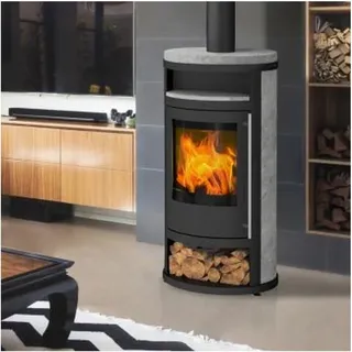 Olsberg Salado Compact Kaminofen Naturstein Serpentin 6 kw