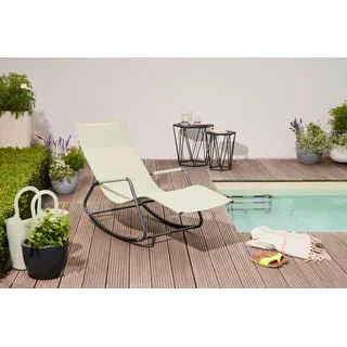 Siena Garden Aliano Schaukelliege 143 x 57 x 81 cm Grün