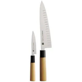 CHROMA Messer-Set Messerset Schälmesser + Kochmesser (Spar-Set, 2-tlg)