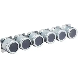 Masterclass Magnetisches Gewürzregal - Silver - One Size