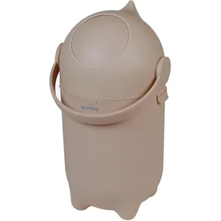 Nattou Windeleimer Dropy, Geruchsdicht, Einfaches Öffnen mit einer Hand, 49,5 x 28 cm,