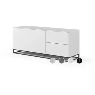TemaHome »Join« Sideboard - 160L2 mit Metallfuss Nussbaum