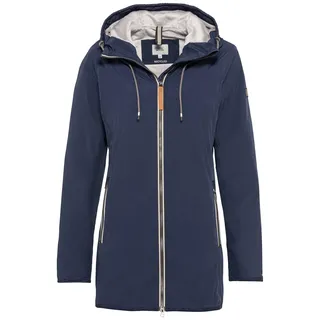 CAMEL ACTIVE Damen Langer Windbreaker mit weichem Plüschfutter Dunkelblau womenswear-42