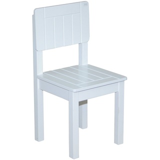 Stuhl ROBA "Weiß" Stühle Gr. B/H/T: 29 cm x 59 cm x 29 cm, weiß Kinder Holzspielzeug Kinderstuhl Kinderhocker, Kinderbänke und Kinderstühle Stühle für