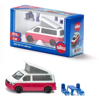 Siku 1922 - VW T6 California Camping-Bulli Rot/Weiß 1:50