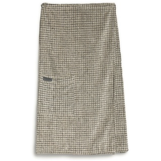 Möve Eden Sauna-Sarong Handtücher Silber Damen