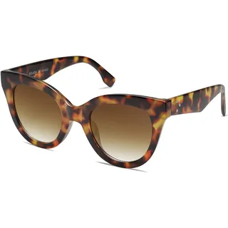 SOJOS Sonnenbrille Damen Retro Cateye,Vintage Große Katzenauge Sonnenbrillen Oversized Trendy Stylische Brille SJ2074 - L