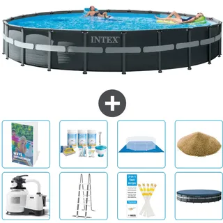 Ultra Xtr Pool Rund - 732x132 Cm - 9-teilig  S569