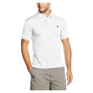 Ralph Lauren Poloshirt weiß regular (1-tlg) weiß XL