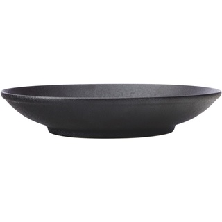 Maxwell & Williams CAVIAR BLACK Schale auf Fuß, 25 cm, Premium-Keramik