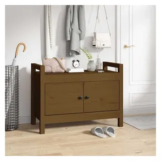 vidaXL Flurbank Sitzbank 110x40x60 cm Honigbraun