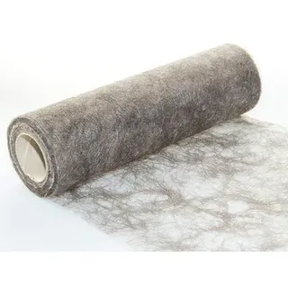 Protinam Sizoflor 30cm x 25m Tischläufer Tischband in Taupe zur Dekoration wie Sommer, Ostern, Weihnachten oder Hochzeiten abgelängt (25m, 9150 Taupe)
