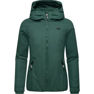 Ragwear Damen warme Winterjacke wasserdichte Jacke Dizzie Warm YOUMODO Pine Green Gr. S - S