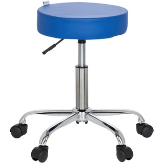 MID.YOU BÜROHOCKER Blau, Chrom