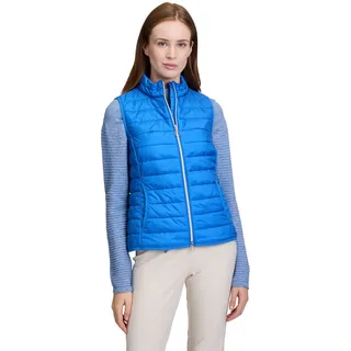 Betty Barclay Steppweste mit Reißverschluss Mittelblau,48 | 48