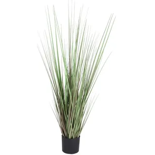 Buri - Künstliches Gras 120cm Dekogras Grashalm Kunstpflanze Zimmerpflanze Blumentopf