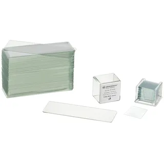 Bresser Objektträger Deckgläser 18x18mm 100 Stück