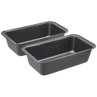 Amazon Basics Brotbackform 2er-Set 27 x 15 x 7 cm