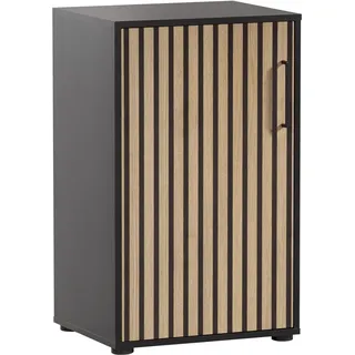 WELLTIME Hank Aktenschrank 50,95 x 41 x 83,6 cm schwarz