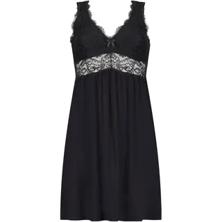 Hunkemöller Slipdress Nora Lace - Black - 2XL - XXL