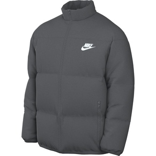 Nike FB7368-068 M NK TF CLUB PUFFER JKT Jacket Herren IRON GREY/WHITE Größe XS