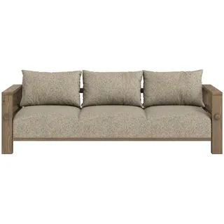 Karup - Bare Schlafsofa Kiefer carob braun (106) / warm sand, (641)