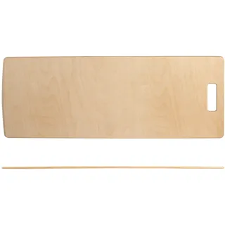 Habi Pizzaschaufel 36 x 100 cm Holz beige