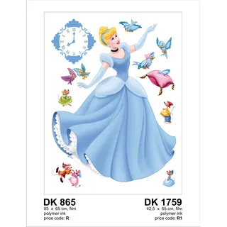 AG Design Wand Sticker DK 1759 Disney Cinderella