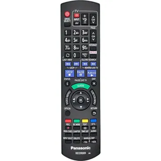 Original Panasonic Fernbedienung für DMR-BST740, DMR-BCT940, DMR-BCT845 - Schwarz