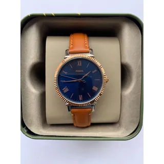 Fossil Damenuhr Daisy Leder Hellbraun Watch Women Leather Brown ES4795