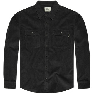 Vintage Industries Brix Hemd, schwarz, Größe S