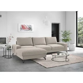 Ecksofa L-Form 300 cm mit Schlaffunktion & Bettkasten – Wohnlandschaft Schlafcouch, Liegefläche 200x168 cm OLIVIO 1 PA 02 DESIGN MÖBEL
