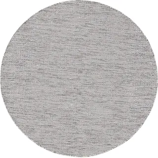 benuta Teppich Wohnzimmer Baumwollteppich Ron Beige/Schwarz ø 240 cm rund Wohnzimmerteppich Baumwolle - Beige/Schwarz