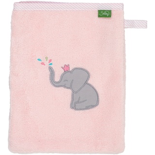 Waschhandschuh Wisch & Weg - Elefant (16X21) In Rosa