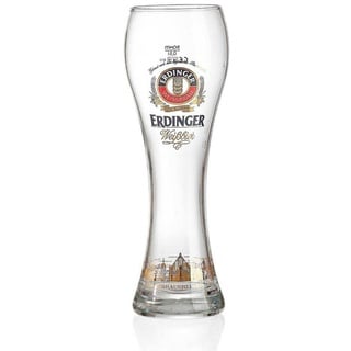 Ritzenhoff & Breker Bierglas Erdinger Weißbierglas 500 ml, Glas weiß