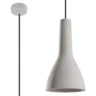 Sollux Empoli 1-flg. 15 W 17 cm rund grau Beton