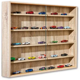 VCM Vitrine Comit 80 x 10 x 0 cm Braun