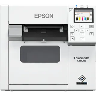 Epson ColorWorks CW-C4000E Weiß/Grau