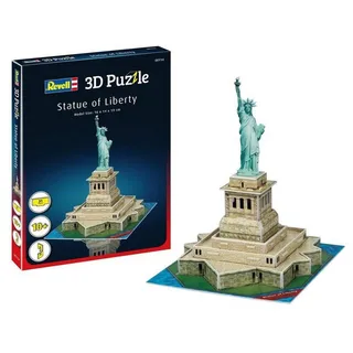 Revell® 3D-Puzzle 3D Puzzle Freiheitsstatue, 31 Puzzleteile bunt