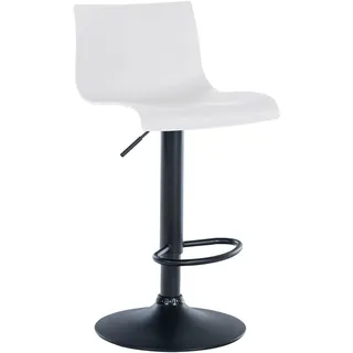 CLP Barhocker, Weiß, Metall, 39x84x36 cm, Esszimmer, Barmöbel, Barhocker