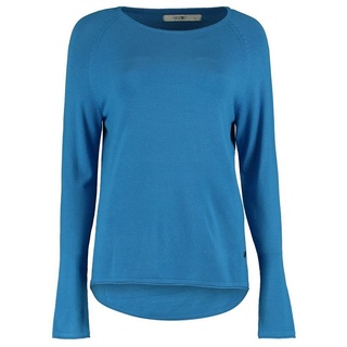 HaILY’S Longpullover Dünner Pullover Rundhals Langarm Basic Shirt Ma44rin 5069 in Blau blau|schwarz XL (42)
