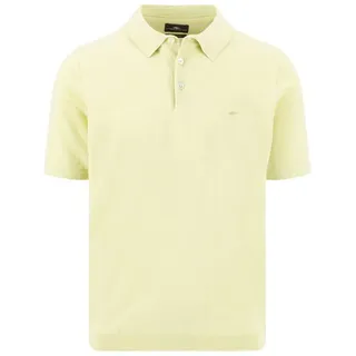 FYNCH-HATTON Poloshirt Fynch-Hatton Strick-Polo air cotton - hellgrün (1-tlg) grün M