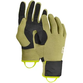 Ortovox Fleece Grid Cover Glove M Herren (Lime S ) Kletterhandschuhe