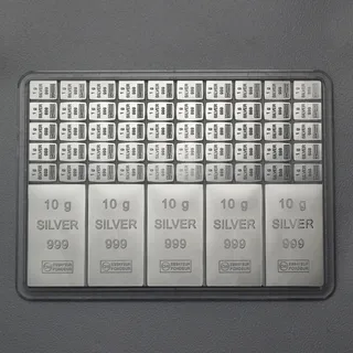 esg | valcambi Silbertafel (100x 1g Feinsilber) CombiBar