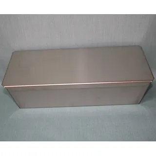 Kastenform, Konkav, Brotbackform mit Deckel, Edelstahl, Premium-Dichtform 2,0 kg