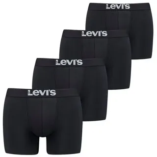 Levi's Herren Boxershort 4er Pack Solid Basic Boxer Brief ORG CO 4P Ecom