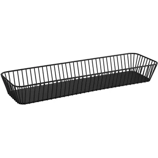 APS URBAN Brotkorb Metall Schwarz